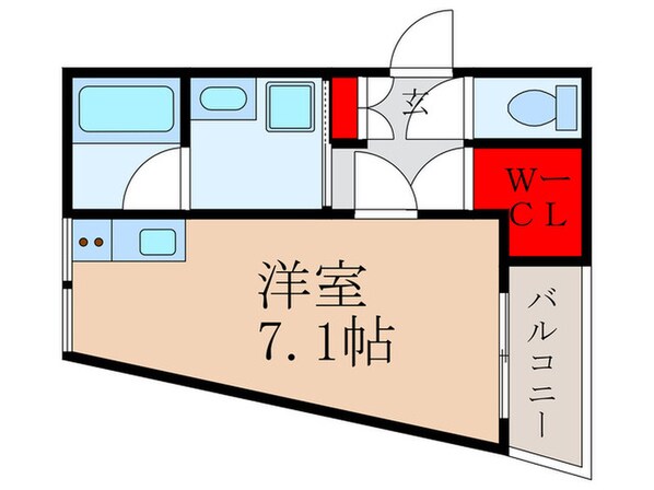 グランテージ新中野の物件間取画像